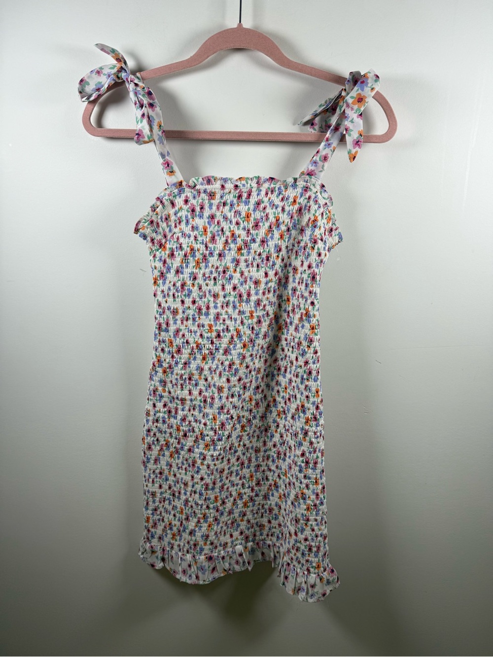JAPNA | Smocked Floral Dress Size M
